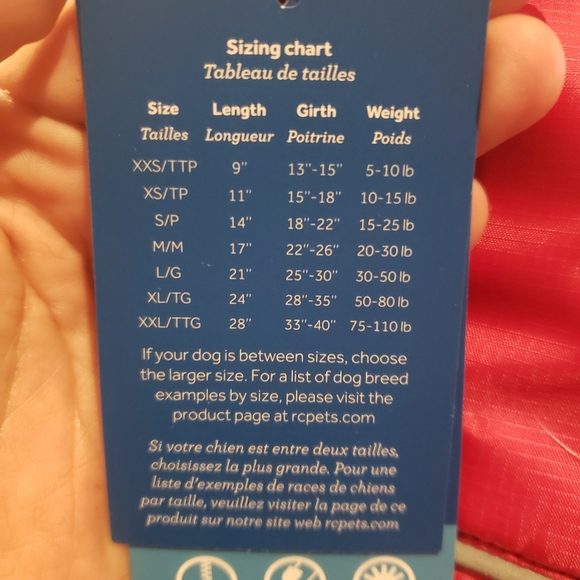 RC Pets Puffer Vest - Picture 4 of 4